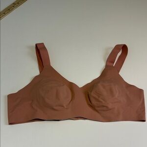 Knix Terracotta Women's Padded V-Neck Evolution Bra - Wide Strap Size 3